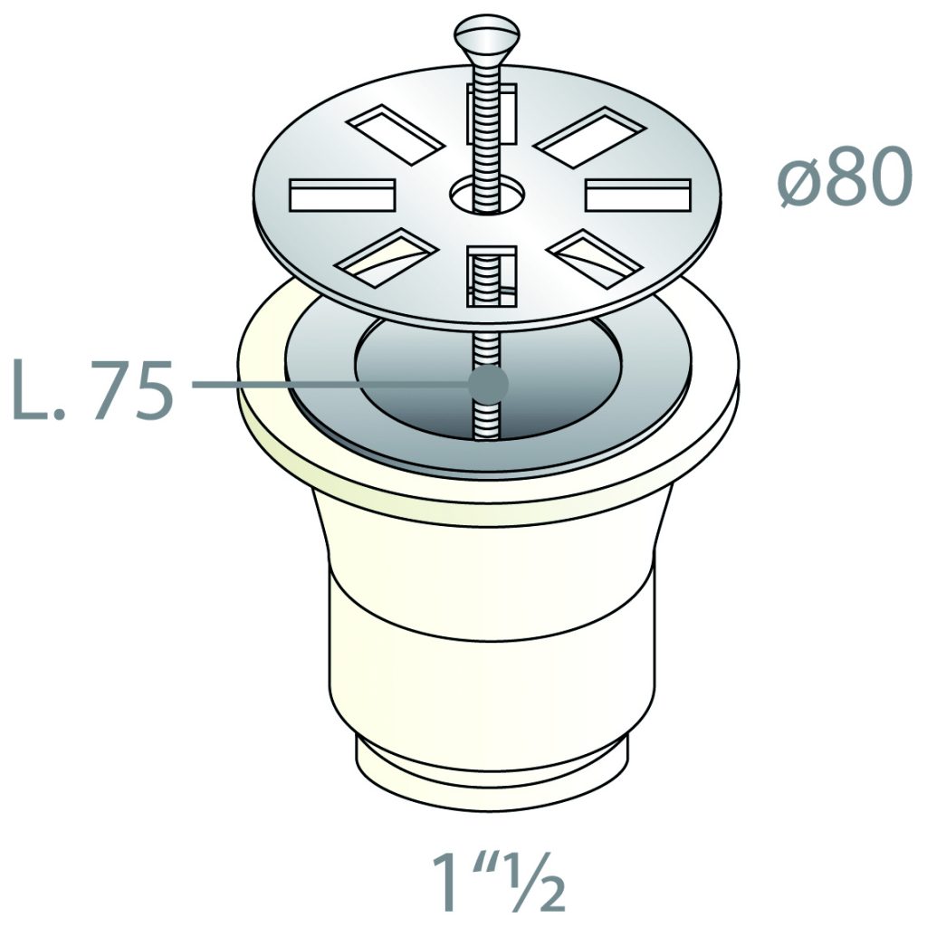 bonde , crépine ,soupape diamètre 114 mm sans trop plein cuisine ,pièces évier  franke, alape, Blanco, schock, Belgique,france