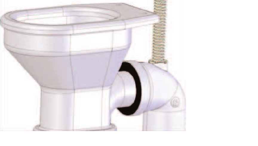 Pipe Extensible Evacuation WC –