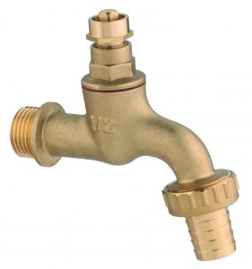 robinet de puisage en laiton arrivée 1/2" sortie 3/4&quot