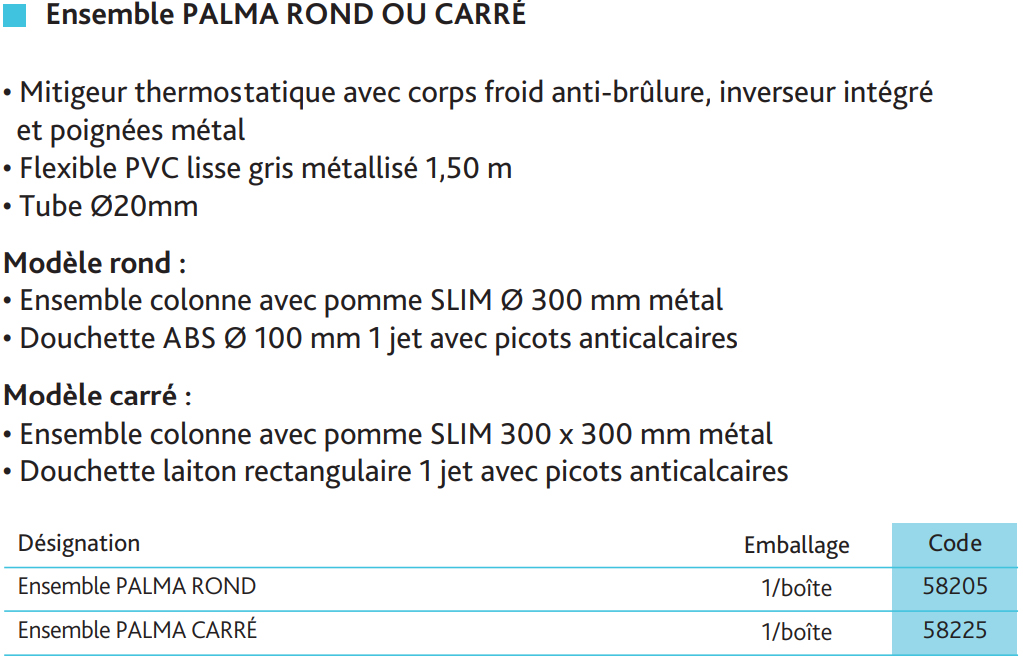 douche-palma-rond-tableau